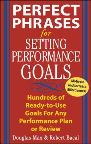 Perfect phrases for setting performance goals Cover
