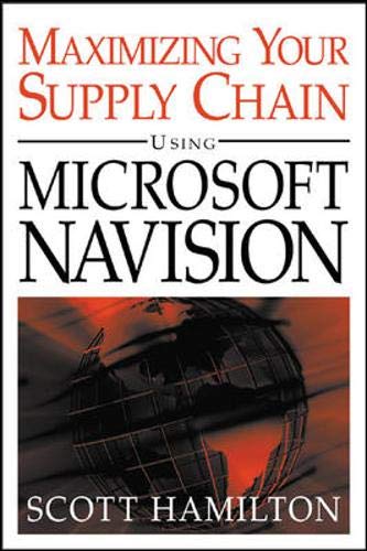 Managing your supply chain using Microsoft Navision Cover