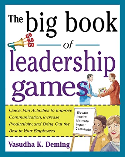 The big book of leadership games Cover