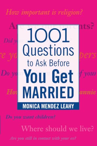 1001 Questions to Ask Before You Get Married Cover