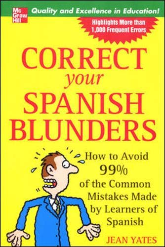 Correct your Spanish blunders Cover
