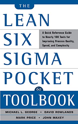The lean Six Sigma pocket toolbook Cover