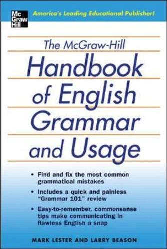The McGraw-Hill handbook of English grammar and usage Cover