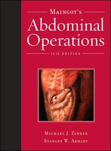 Maingot's abdominal operations. Cover