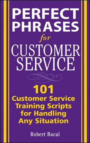 Perfect phrases for customer service Cover