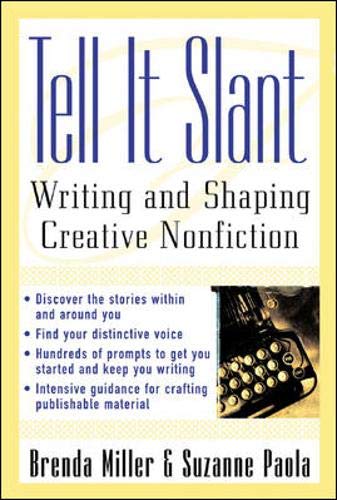 Tell it slant Cover