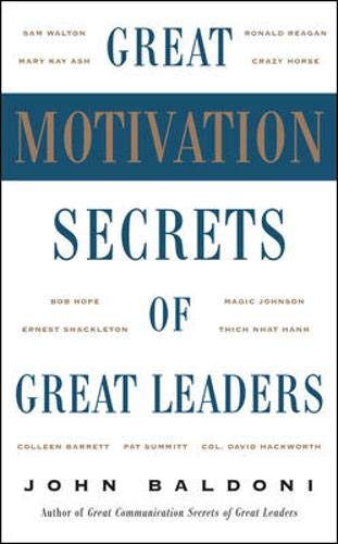 Great motivation secrets of great leaders Cover