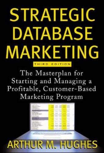 Strategic database marketing Cover