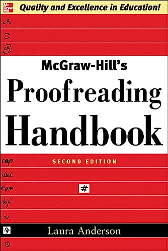 McGraw-Hill's Proofreading Handbook Cover