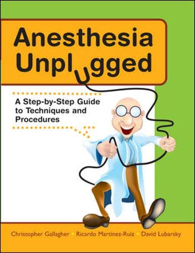 Anesthesia unplugged Cover