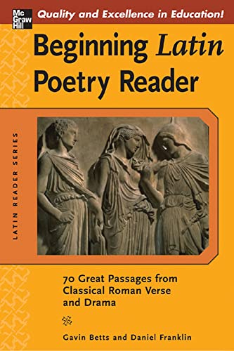 Beginning Latin poetry reader Cover