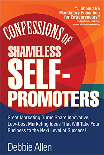 Confessions of shameless self promoters Cover