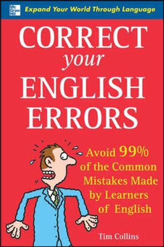 Correct your English errors Cover