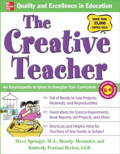 The creative teacher Cover