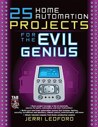 25 home automation projects for the evil genius Cover