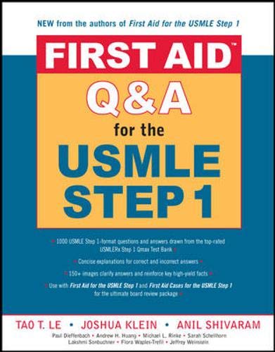 First Aid Q&A for the USMLE Step 1 (First Aid) Cover