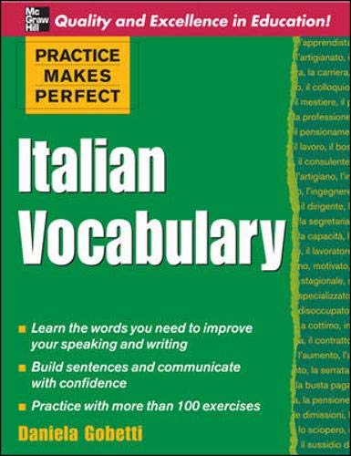 Italian vocabulary Cover
