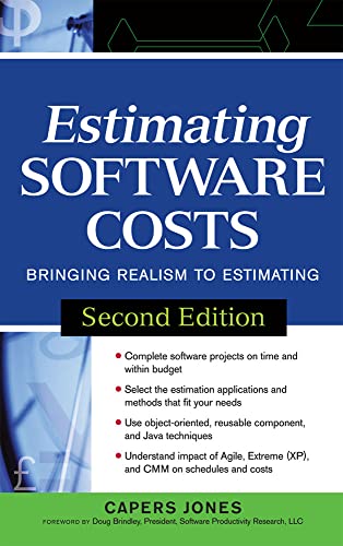 Estimating software costs Cover