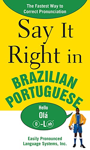 Say it right in Brazilian Portuguese Cover
