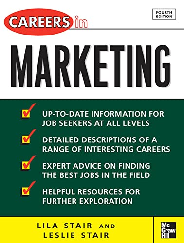 Careers in marketing Cover