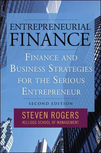 Entrepreneurial Finance Cover