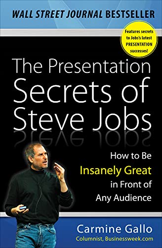 The Presentation Secrets of Steve Jobs: How to Be Insanely Great in Front of Any Audience Cover