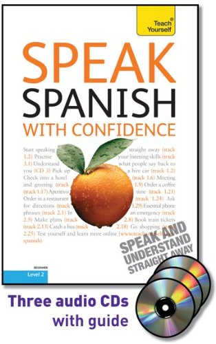 Speak Spanish with Confidence with Three Audio CDs Cover
