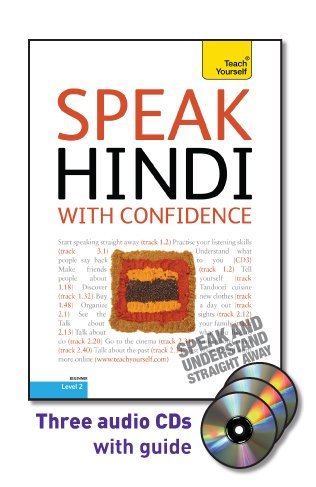 Speak Hindi with Confidence with Three Audio CDs Cover