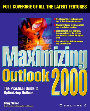 Maximizing Outlook 2000 Cover