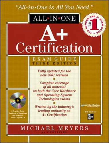 All-in-one A+ certification exam guide Cover