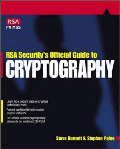RSA Security's official guide to cryptography Cover