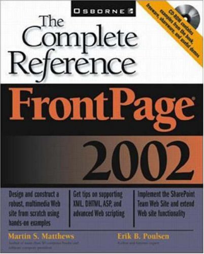 FrontPage 2002 Cover