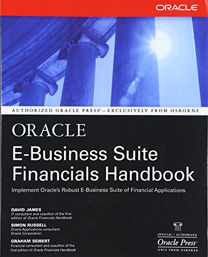 Oracle e-business suite financials handbook Cover