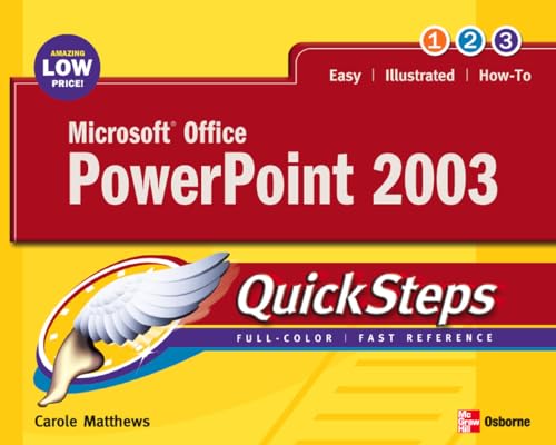 Microsoft Office PowerPoint 2003 QuickSteps (Quicksteps) Cover