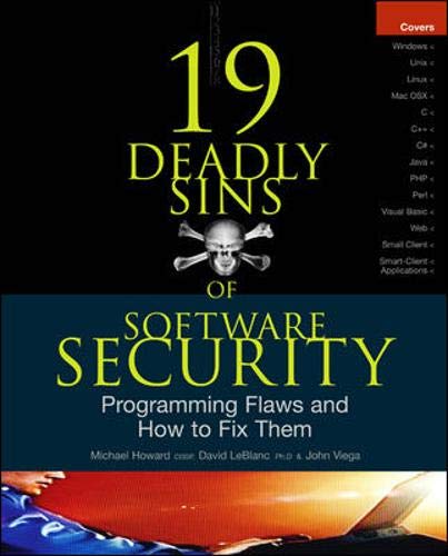 19 deadly sins of software security Cover