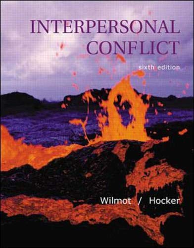 Interpersonal conflict Cover