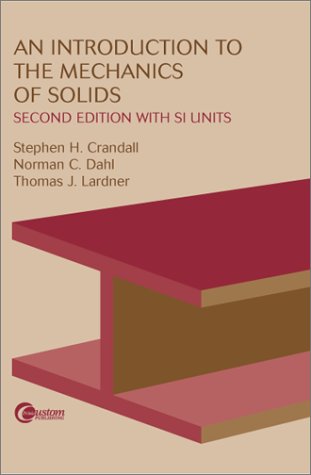 An Introduction to the Mechanics of Solids Cover