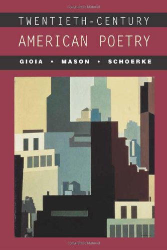 Twentieth-century American poetry Cover