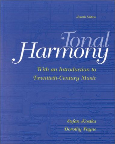 Tonal Harmony, With an Introduction to Twentieth-Century Music Cover