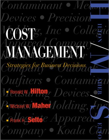 Cost Management with Student CD ROM and Powerweb Cover