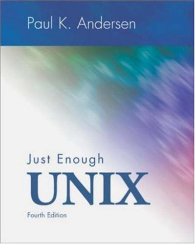 Just Enough UNIX Cover