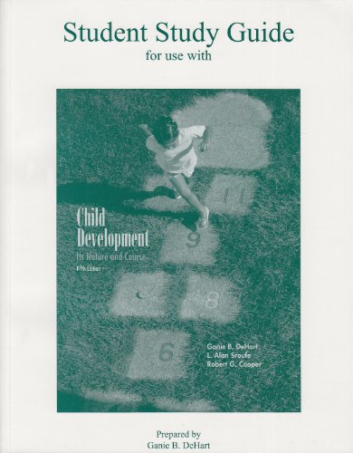Study Guide for Use with Child Development Cover