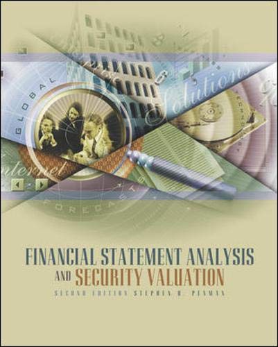Financial statement analysis and security valuation Cover