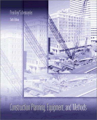 Construction Planning, Equipment and Methods Cover