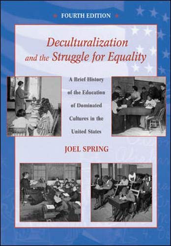 Deculturalization and the struggle for equality Cover