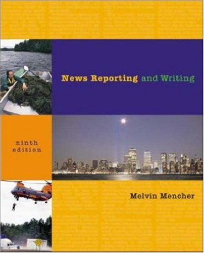 News Reporting and Writing with Free "Brush-Up" and "NRW Plus" Student CD-ROMs Cover