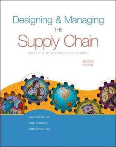 Designing and Managing the Supply Chain w/ Student CD-Rom Cover