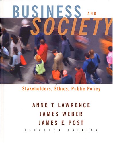 Business and Society Cover