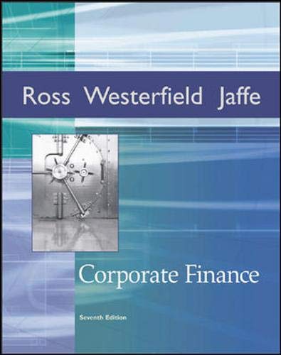 Corporate Finance + Student CD-ROM + Standard & Poor's card + Ethics in Finance PowerWeb (Irwin Series in Finance) Cover