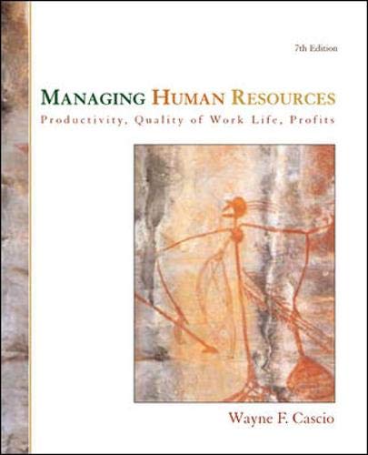 Managing Human Resources Cover
